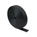 Лента 25 мм, 1,1 т. чёрная, метражом Лента 25 мм, 1,1 т. чёрная, метражом